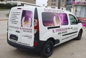 Referenz - Autobeklebung Firma Infanger