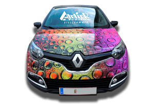 Referenz - Autobeklebung Firma Atelier Christine Stelzhammer